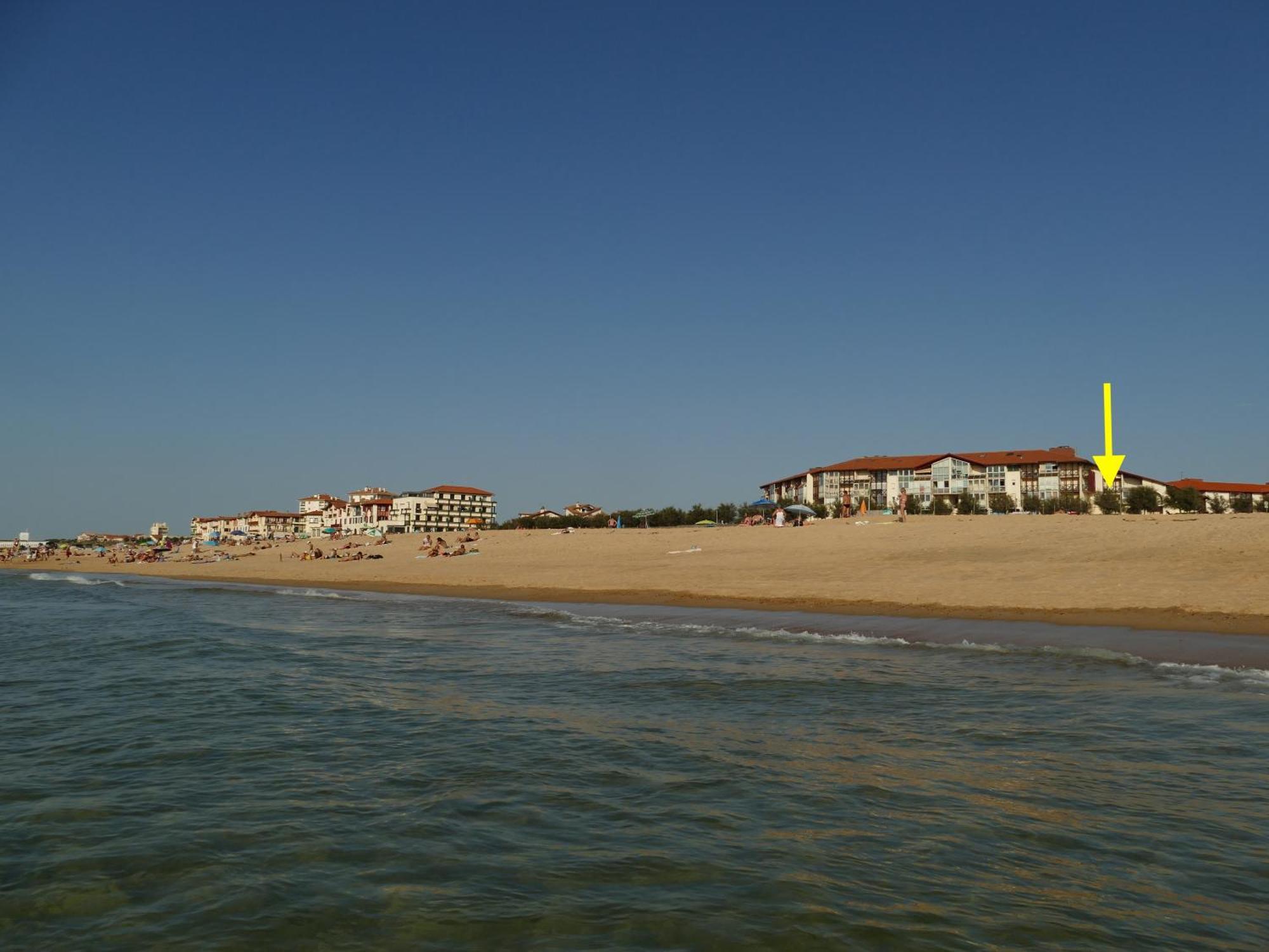 סורטס הוסגור La Dune D'Or - Vue Mer, Studio Face A La Plage Avec Terrasse מראה חיצוני תמונה