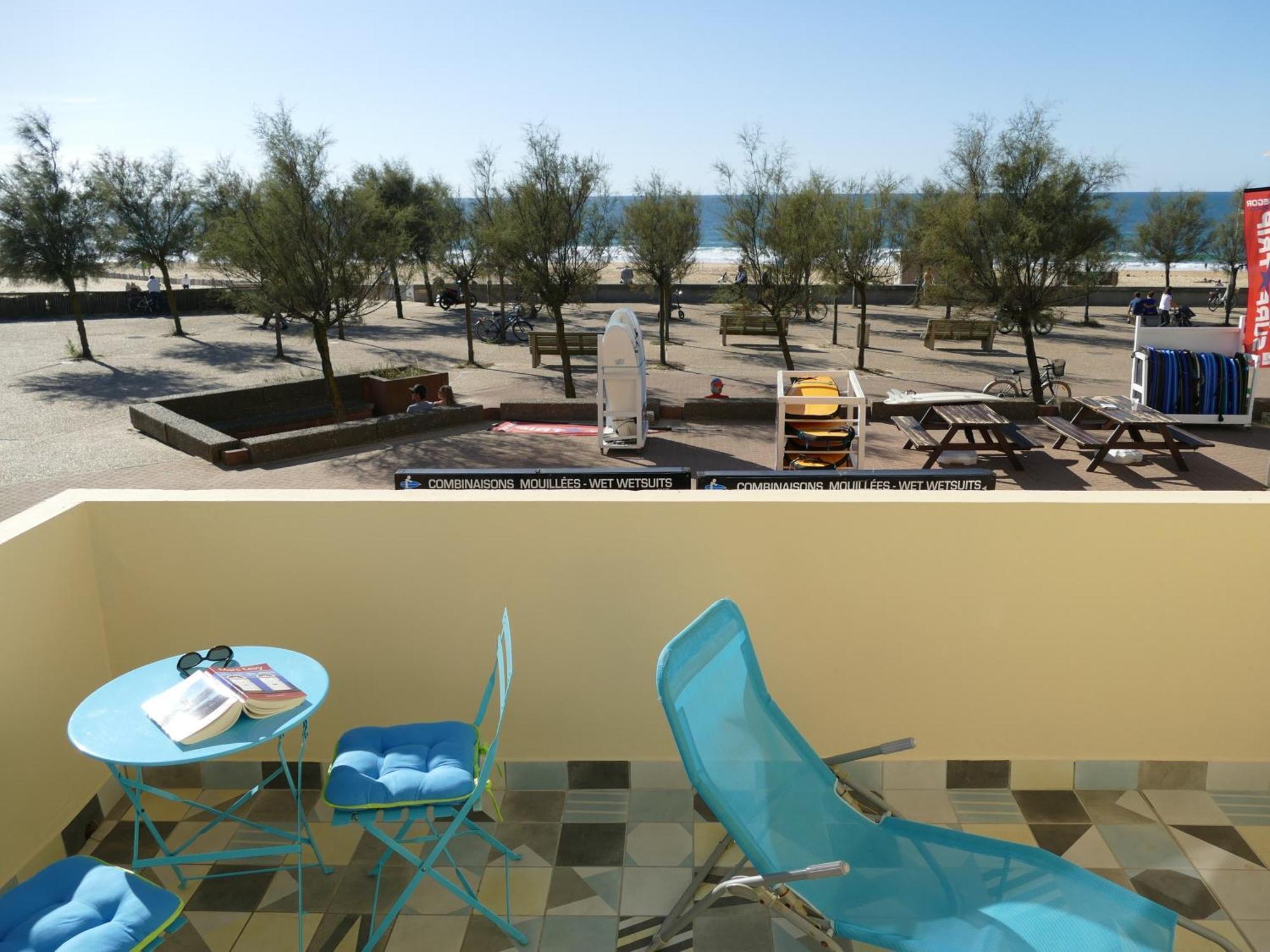 סורטס הוסגור La Dune D'Or - Vue Mer, Studio Face A La Plage Avec Terrasse מראה חיצוני תמונה