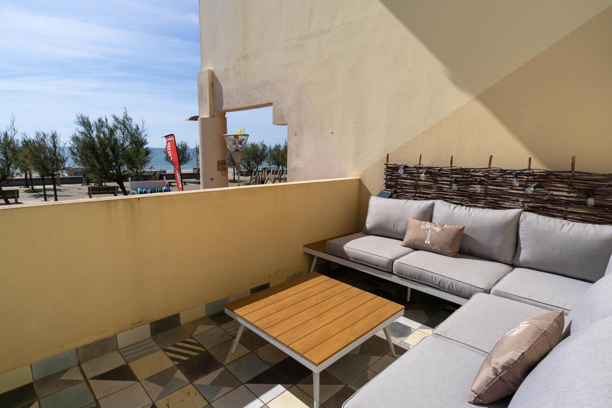 סורטס הוסגור La Dune D'Or - Vue Mer, Studio Face A La Plage Avec Terrasse מראה חיצוני תמונה