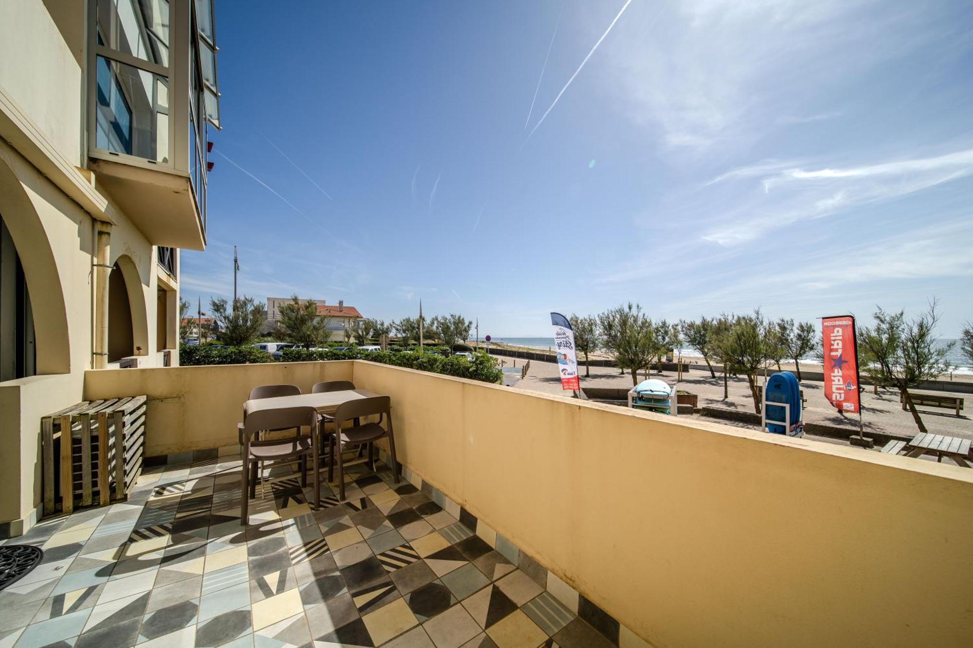 סורטס הוסגור La Dune D'Or - Vue Mer, Studio Face A La Plage Avec Terrasse מראה חיצוני תמונה